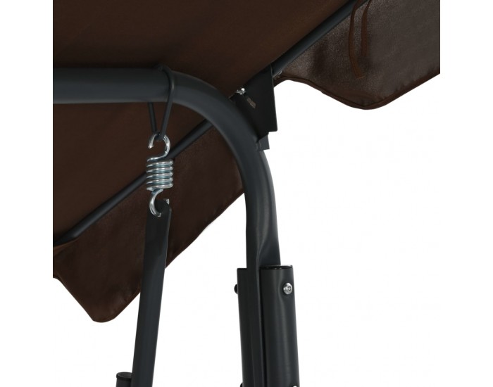 Sonata Градинска люлка, цвят кафе, 170x110x153 см -