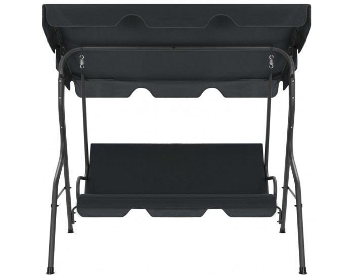 Sonata Градинска люлка, антрацит, 170x110x153 см -