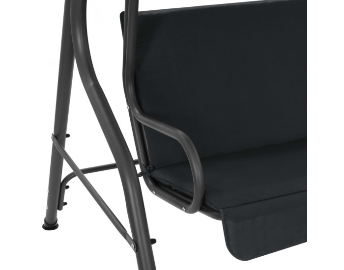 Sonata Градинска люлка, антрацит, 170x110x153 см -