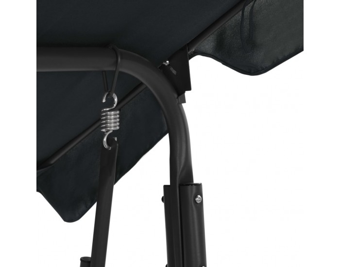 Sonata Градинска люлка, антрацит, 170x110x153 см -