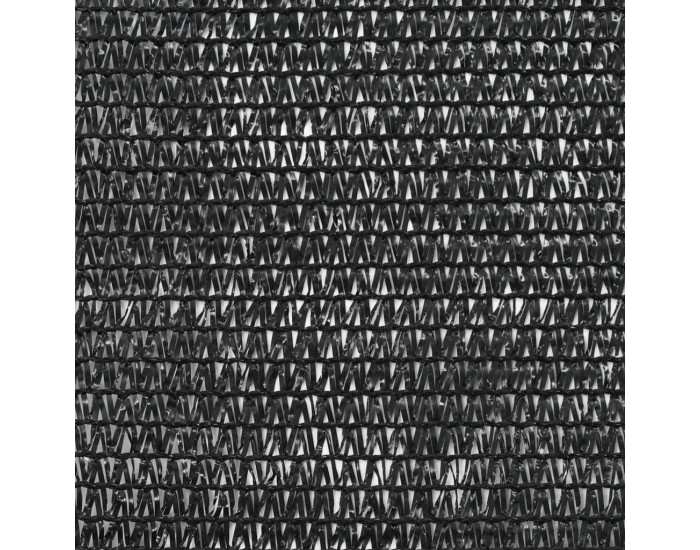 Sonata Тенис екран, HDPE, 1,2x50 м, черен -