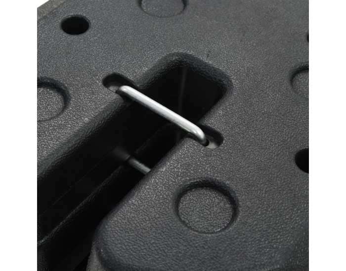 Sonata Тежести за укрепване на шатри, 4 бр, черни, 220x30 мм, бетон - Sonata Тежести за укрепване на шатри, 4 бр, черни, 220x30 мм, бетон -