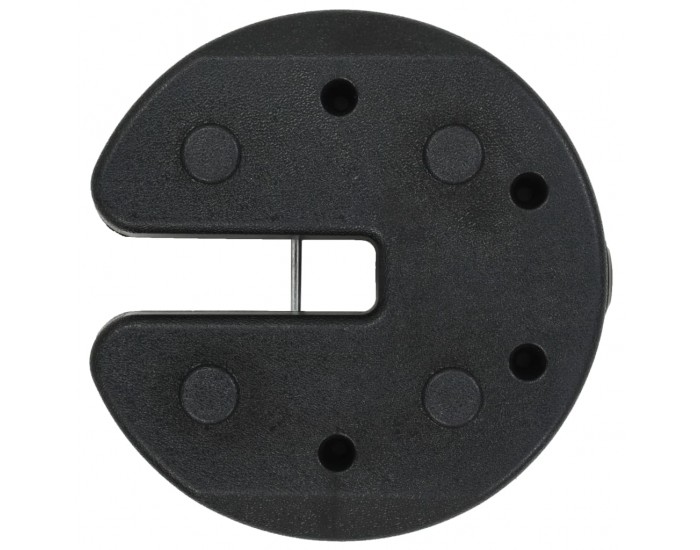 Sonata Тежести за укрепване на шатри, 4 бр, черни, 220x30 мм, бетон - Sonata Тежести за укрепване на шатри, 4 бр, черни, 220x30 мм, бетон -