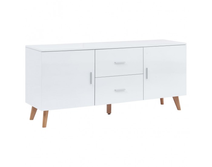 Sonata Бюфет, бял, 160x40x70 см, МДФ - Sonata Бюфет, бял, 160x40x70 см, МДФ -