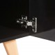 Sonata ТВ шкаф, черен, 120x40x46 cм, МДФ -