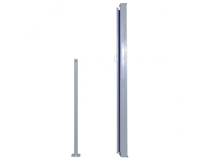 Sonata Прибираща се странична тента, 160х500 см, синя -