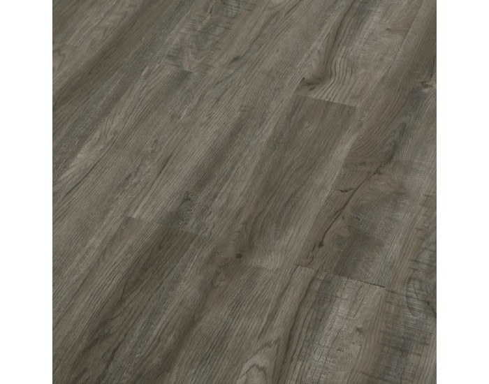 Sonata Самозалепващи подови дъски, 4,46 м², 3 мм, PVC, сиво и кафяво -