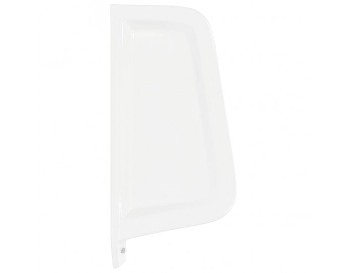 Sonata Разделител за писоари със стенен монтаж, керамика, бял -