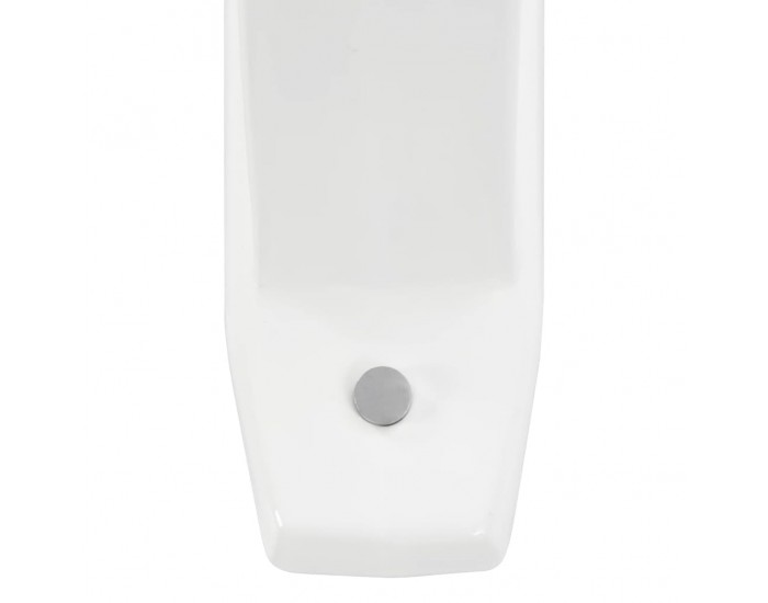 Sonata Разделител за писоари със стенен монтаж, керамика, бял -