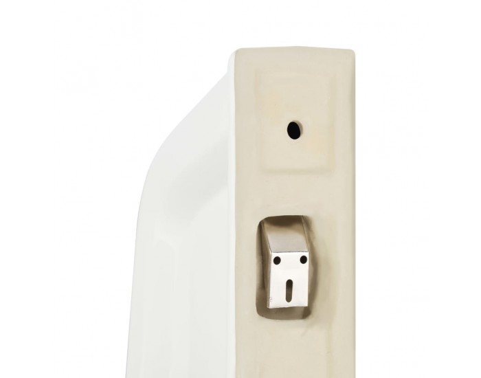 Sonata Разделител за писоари със стенен монтаж, керамика, бял -