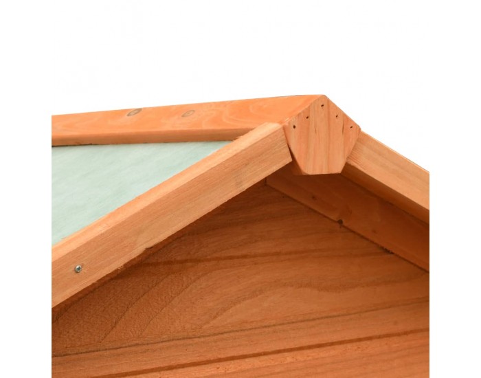 Sonata Клетка за птици, чам и ела масив, 120x60x168 см -