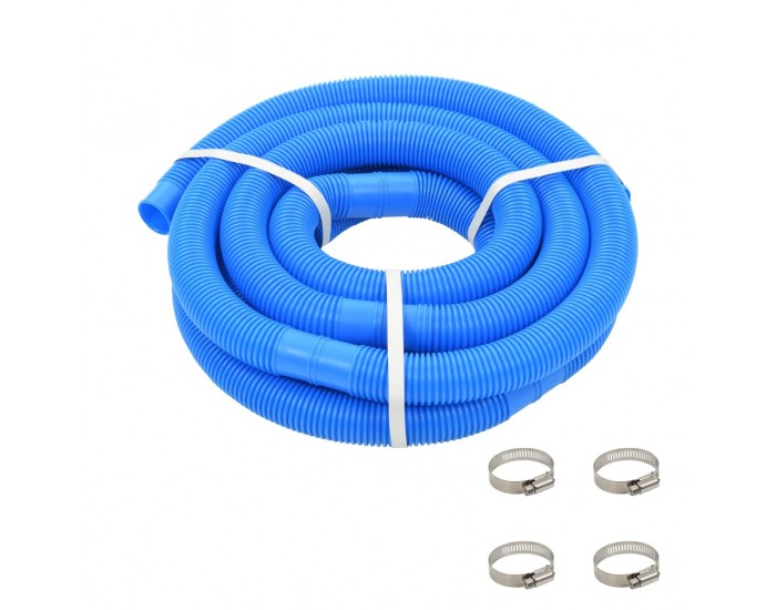 Sonata Маркуч за басейн със скоби, син, 38 мм, 6 м -