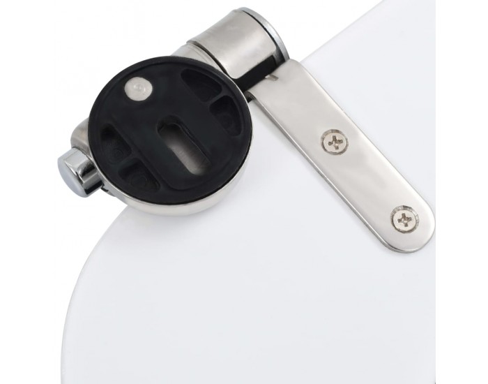 Sonata Тоалетна седалка с плавно затваряне, МДФ капак, дизайн с камъни -