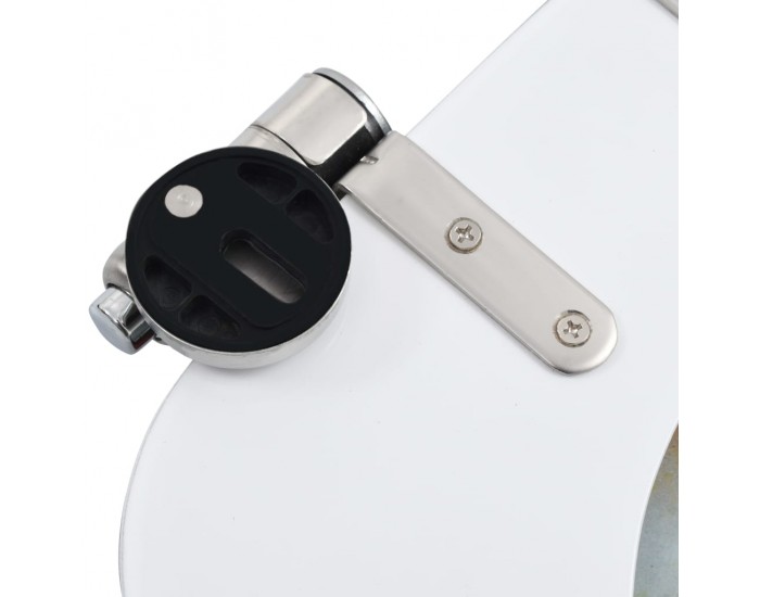 Sonata Тоалетна седалка с плавно затваряне, МДФ капак, морски камъчета -