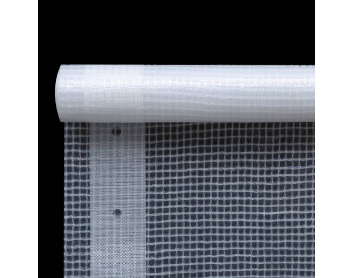 Sonata Брезент тип Лено, 260 г/м², 2x2 м, бял -