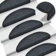 Sonata 15 бр стелки за стълбища, антрацит, 56x17x3 см -