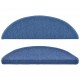 Sonata 15 бр стелки за стълбища, сини, 56x17x3 см -