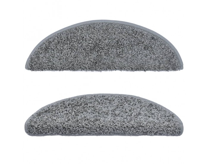 Sonata 15 бр стелки за стълбища, сиви, 56x20 см -