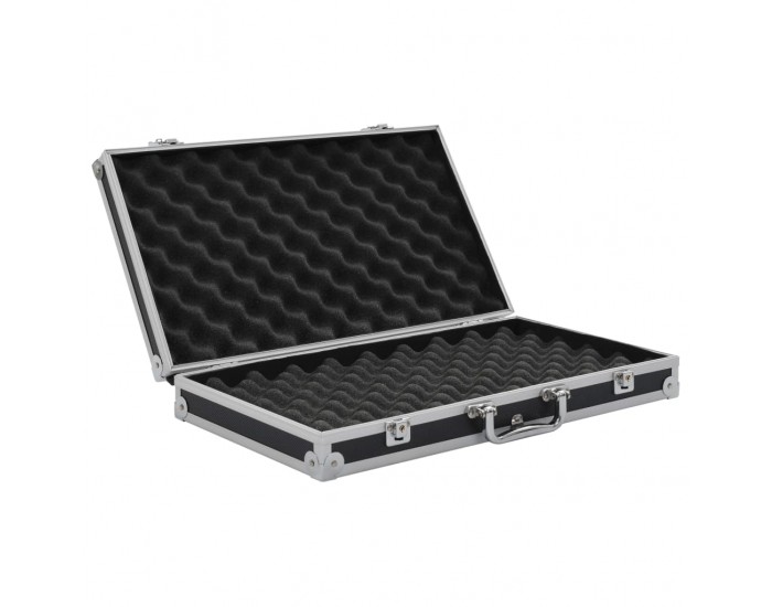 Sonata Куфар за пистолет, алуминий, ABS, черен -