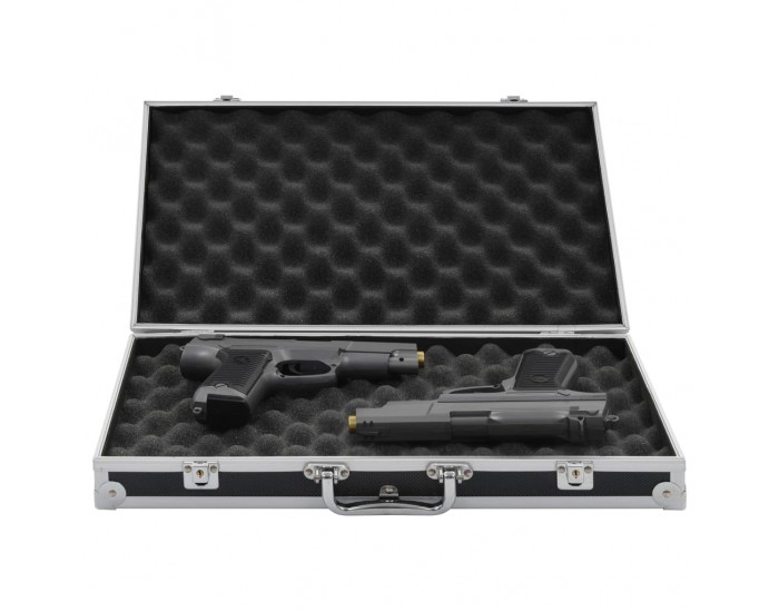 Sonata Куфар за пистолет, алуминий, ABS, черен -