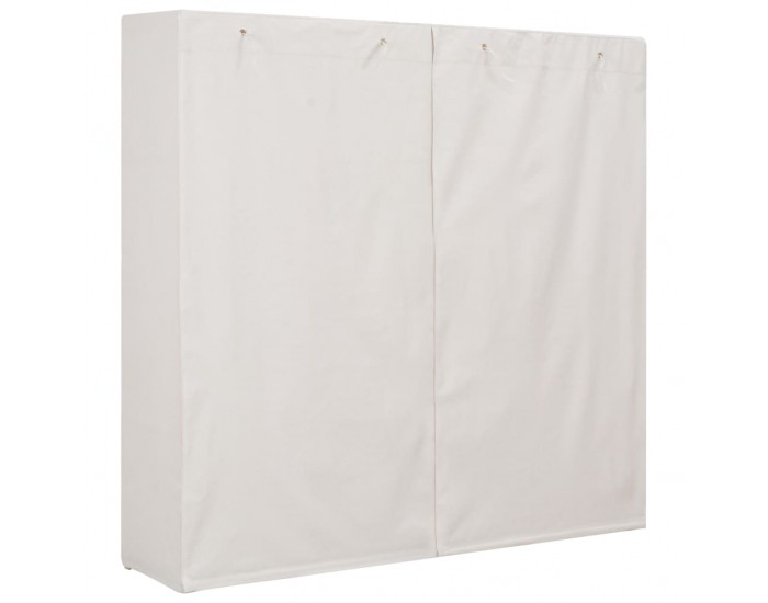 Sonata Гардероб, бял, 173x40x170 см, текстил -