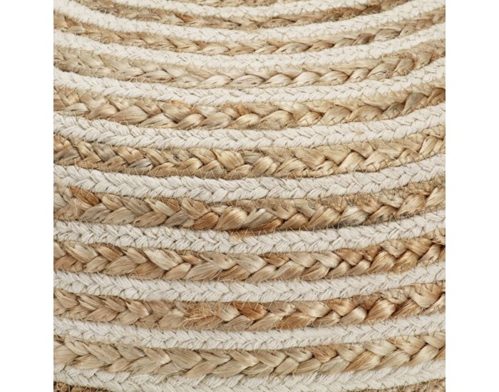 Sonata Ръчно изработен пуф, 40x45 см, юта - Sonata Ръчно изработен пуф, 40x45 см, юта -