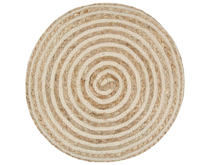 Sonata Ръчно изработен пуф, 40x45 см, юта - Sonata Ръчно изработен пуф, 40x45 см, юта -