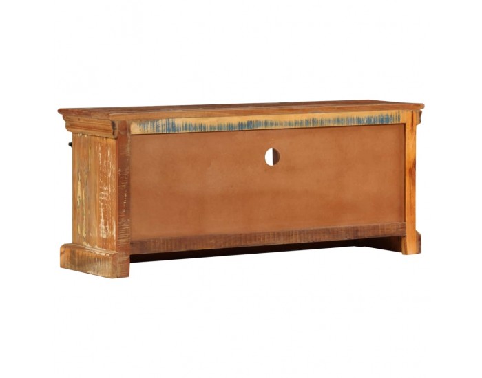 Sonata ТВ шкаф, 110x30x45 cм, регенерирано дърво масив -