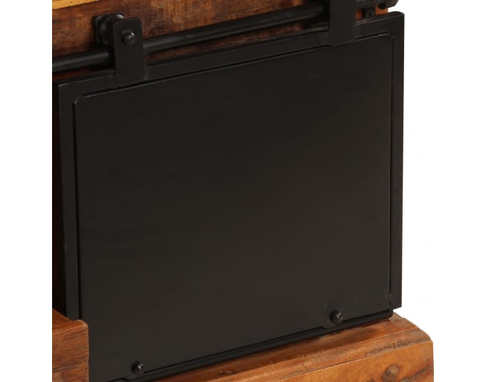 Sonata ТВ шкаф, 110x30x45 cм, регенерирано дърво масив -