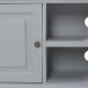Sonata ТВ шкаф, сив, 90x30x40 cм, дърво -