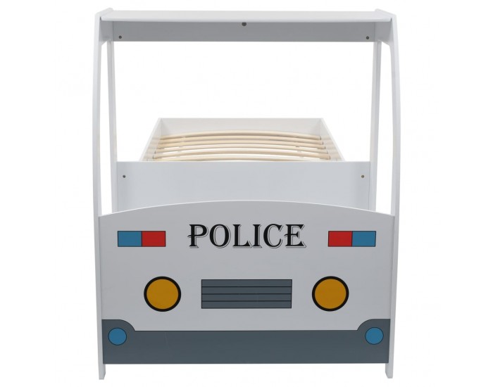 Sonata Детско легло полицейска кола с бюро, 90x200 cм -