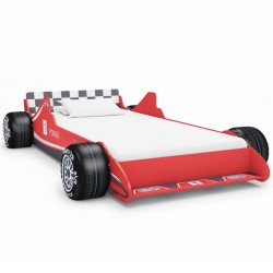 Sonata Детско легло състезателна кола, 90x200 cм, червено - Детска стая