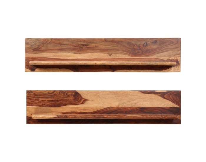 Sonata Рафтове за стена, 2 бр, 118x26x20 см, шишам масив -