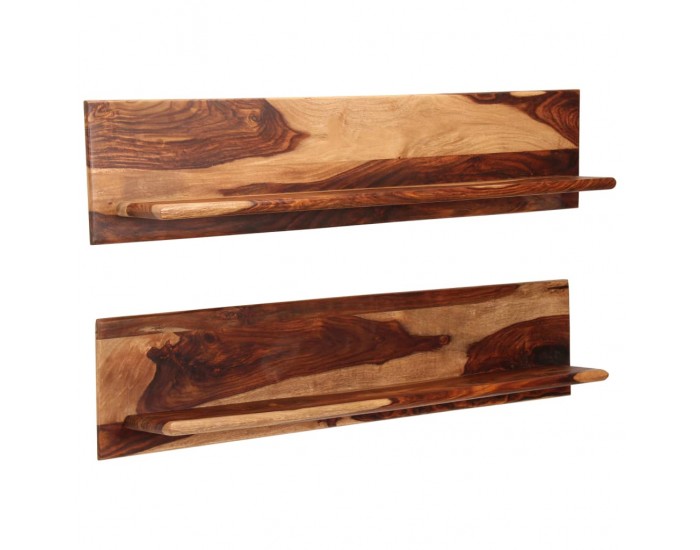 Sonata Рафтове за стена, 2 бр, 118x26x20 см, шишам масив -