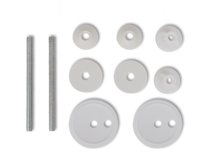 Sonata Тоалетни седалки с нормално затваряне, 2 бр, МДФ, Ню Йорк -