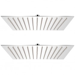 Sonata Душ пита от неръждаема стомана, 2 бр, 30x30 cм - Продукти за баня и WC