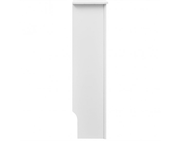 Sonata Паравани за радиатори, 2 бр, бели, MDF, 172 см -