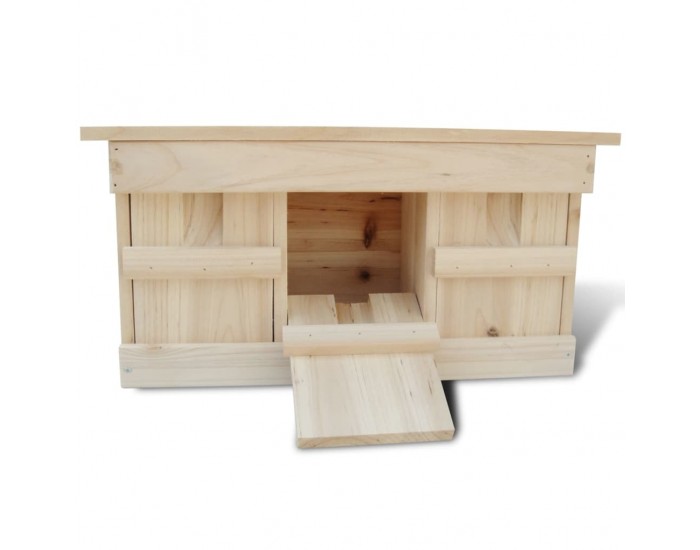 Sonata Къщички за врабчета 2 бр дърво 44x15,5x21,5 см -