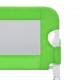 Sonata Ограничител за бебешко легло, зелен, 120x42 см, полиестер -