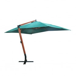 Sonata Свободновисящ чадър за слънце Melia, 300 х 400 см, зелен - Сенници и Чадъри