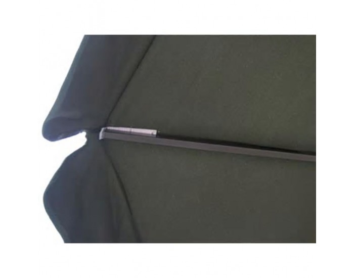Sonata Чадър за слънце, 500 см, зелен -