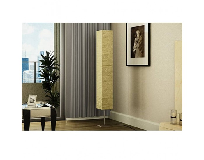 Декоративна лампа от оризова хартия на стойка, 170 см -