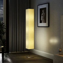 Декоративна лампа от оризова хартия на стойка, 170 см - Декорации