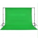 Sonata Фотографски фон, памук, зелен, 500х300 см, Chroma Key -