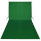 Sonata Фотографски фон, памук, зелен, 600х300 см, Chroma Key -