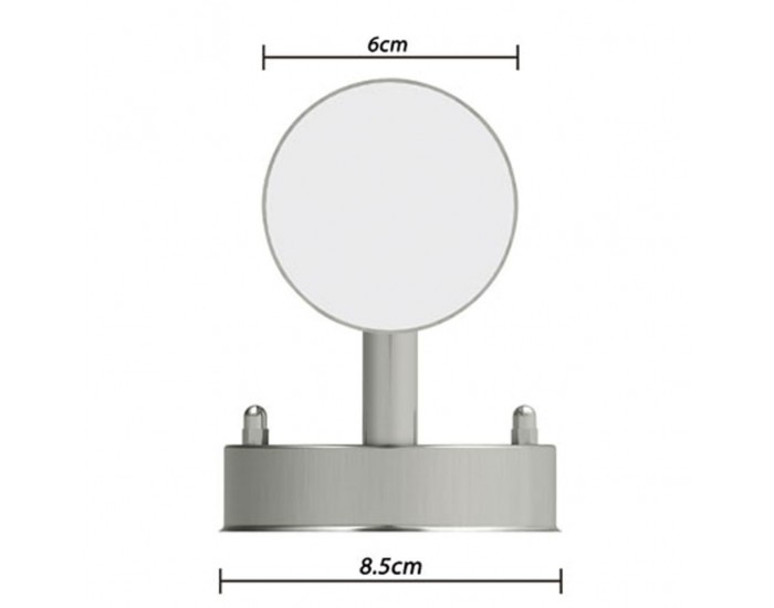 Стенни лампи от неръждаема стомана, водоустойчиви – 2 броя -
