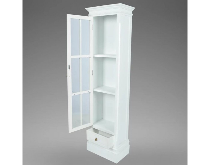 Sonata Библиотека с 3 рафта, дървена, бяла -