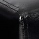 Sonata Фотьойл с кубичен дизайн, изкуствена кожа, черен - Sonata Фотьойл с кубичен дизайн, изкуствена кожа, черен -