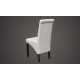 6 х трапезни столове, бели, модерен стил -