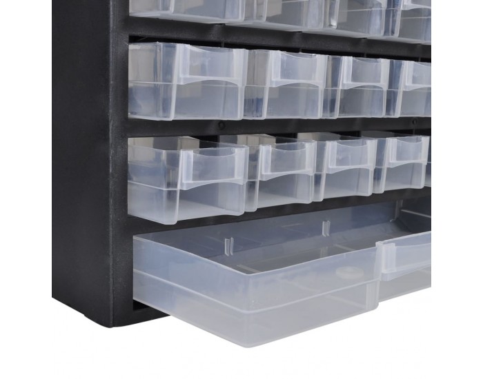 Пластмасов шкаф за инструменти с 41 чекмеджета -
